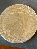 2021 Great Britain 1oz .999 Fine Silver 2 Pounds Britannia Coin