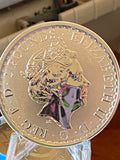 2021 Great Britain 1oz .999 Fine Silver 2 Pounds Britannia Coin