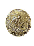 1 - 10 Year Seaturtle AA Medallion One Day At A Time Serenity Prayer Sea Turtle Sobriety Chip