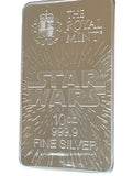 10 Oz Star Wars .999 Fine Silver Bar The Royal Mint Light Side Bar