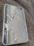 100 oz Great Britain The Great Engravers Collection Una and the Lion Silver Bar