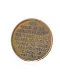 Steamboat Willie One Day At A Time Medallion Public Domain Mickey Mouse Serenity Prayer Coin