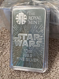 10 Oz Star Wars .999 Fine Silver Bar The Royal Mint Light Side Bar