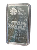 10 Oz Star Wars .999 Fine Silver Bar The Royal Mint Light Side Bar