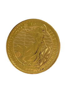1 oz Gold Britannia Coin British Royal Mint .9999 Fine Gold