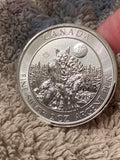 2021 2 oz Canadian Werewolf Silver Coin BU