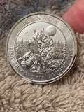 2021 2 oz Canadian Werewolf Silver Coin BU