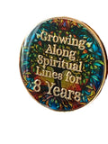 1 Year Tree Of Life Tri-Plate Medallion Growing Along Spiritual Lines