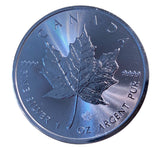 1 oz Silver Canadian Maple Leaf Coin .9999 Bullion BU