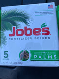 Palm Tree Fertilizer Spikes Jobes 5 Spike Box