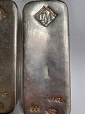 100 oz Johnson & Matthey Poured .999 Fine Silver Bar