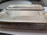 100 oz Johnson & Matthey Poured .999 Fine Silver Bar