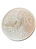 Sakura Cherry Tree Of Life .5 Oz Fine Silver Spiritual Medallion Sobriety Chip