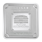 100 Oz Geiger Edemetalle Original Fine Silver Square Bar .999