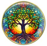 Tree Of Life Tri-Plate Medallion Growing Along Spiritual Lines Year 1 - 40