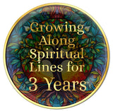 Tree Of Life Tri-Plate Medallion Growing Along Spiritual Lines Year 1 - 40