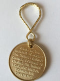 Praying Hands Serenity Prayer Key Chain Keytag AA Chip Medallion NA Recovery - RecoveryChip