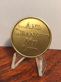 You Held Out Your Hand And Changed My Life Medallion Chip Coin Bronze Recovery - RecoveryChip