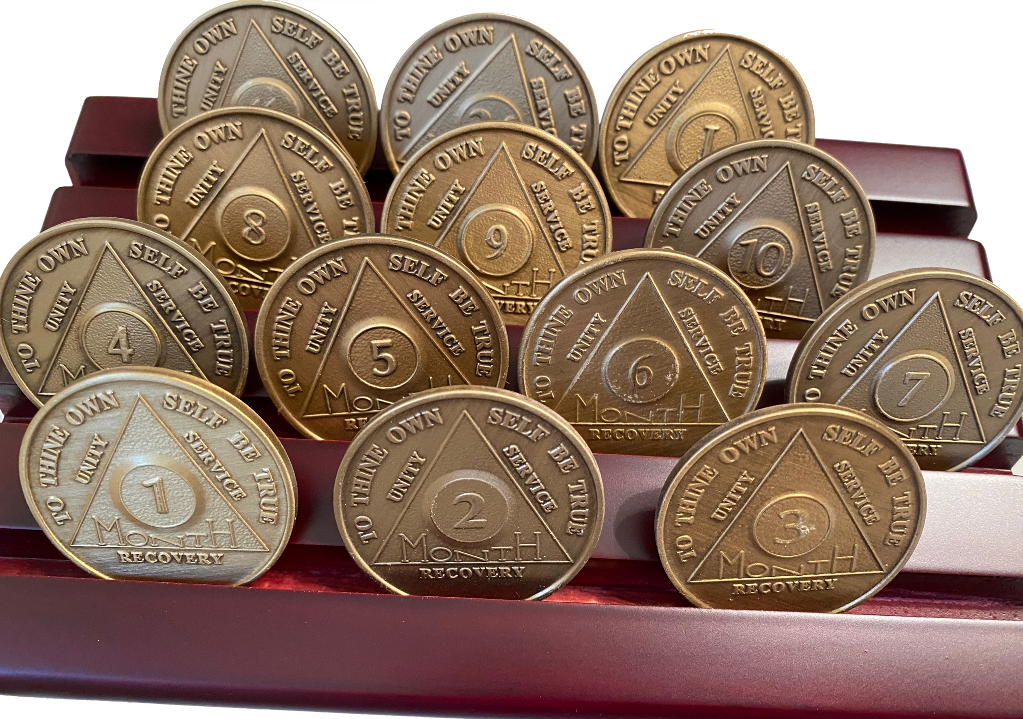 AA Chip Holders, AA Coin Display