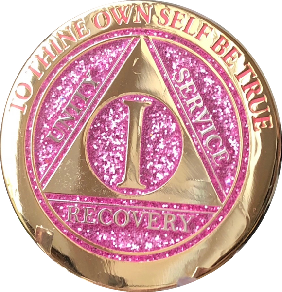 Deluxe Personalized Recovery Medallion Holders - AA Recovery Tokens Display  Plaque