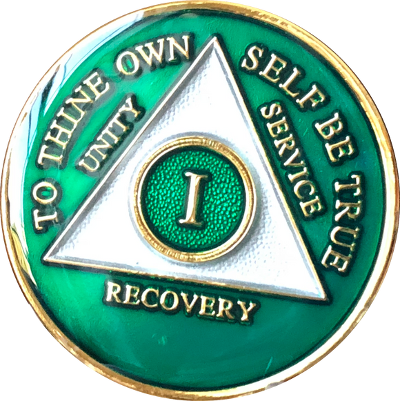 24 Hours AA Medallions – RecoveryChip