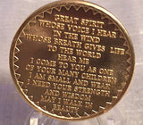 Healing Spirit of Recovery Medallion Chip Coin AA NA Great Spirit Prayer Color - RecoveryChip