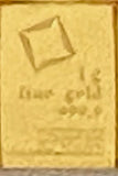 1 Gram Valcambi Gold Bar Taken From 50 or 100 Gram Combibar