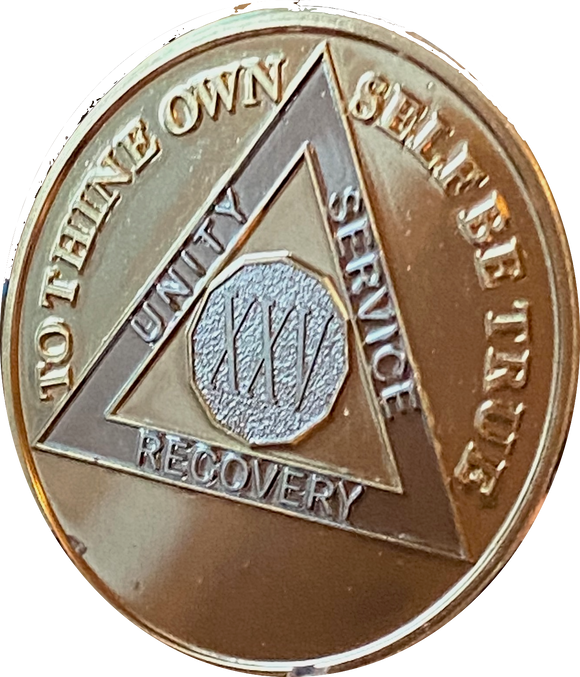 25 Year AA Medallion 1.5