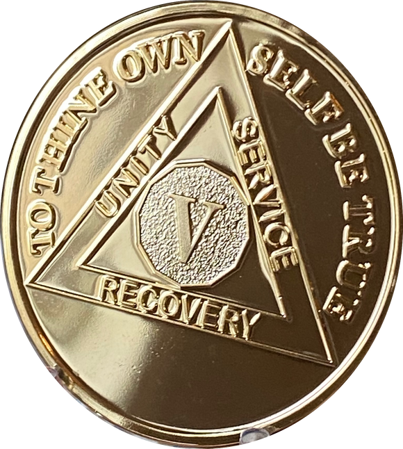 5 Year AA Medallion 1.5