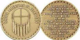 Bulk Roll of 25 Native American In Recovery Medallion Sobriety Coin Great Spirit Prayer Chip