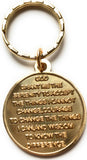 If Nothing Changed There'd Be No Butterflies Keychain Serenity Prayer Key Tag - RecoveryChip