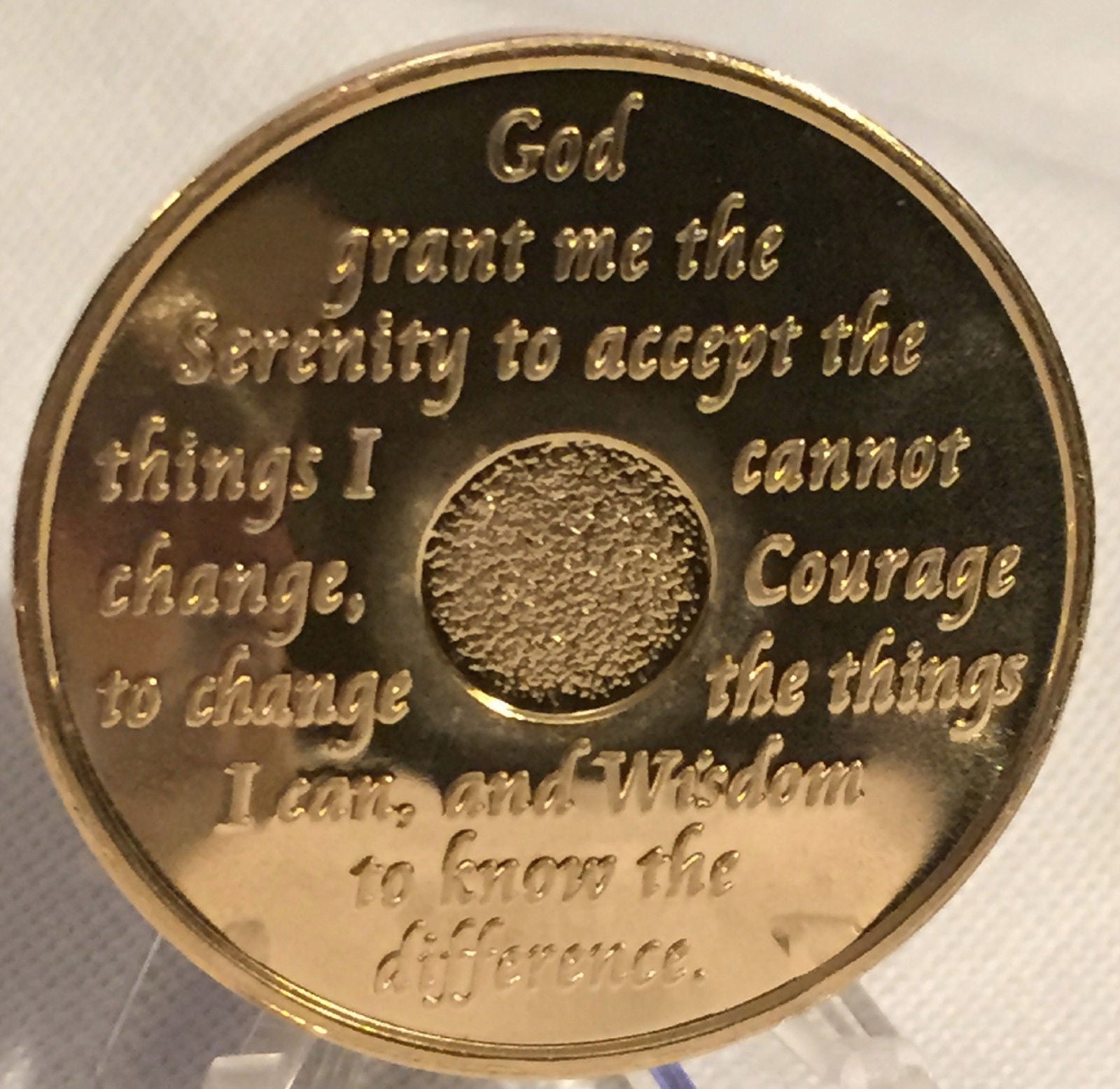 thumbnail interactive-video image 1 of 33 Year Bronze AA (Alcoholics Anonymous) - Sober / Sobriety / Birthday 1 of 1