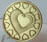 My Heart Is In Recovery Medallion Chip Sobriety Coin One Day At A Time ODAAT - RecoveryChip