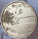 Serenity Lake - Serenity Is When I Stop Wishing For A Better Yesterday Bronze Medallion Chip - Recoverychip Design - RecoveryChip