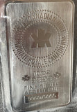 10 oz (RCM) Royal Canadian Mint .9999 Fine Silver Bar