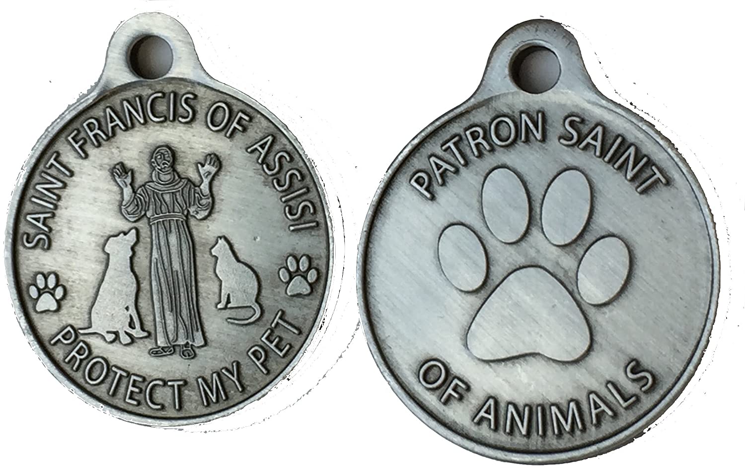 St francis dog collar charm discount