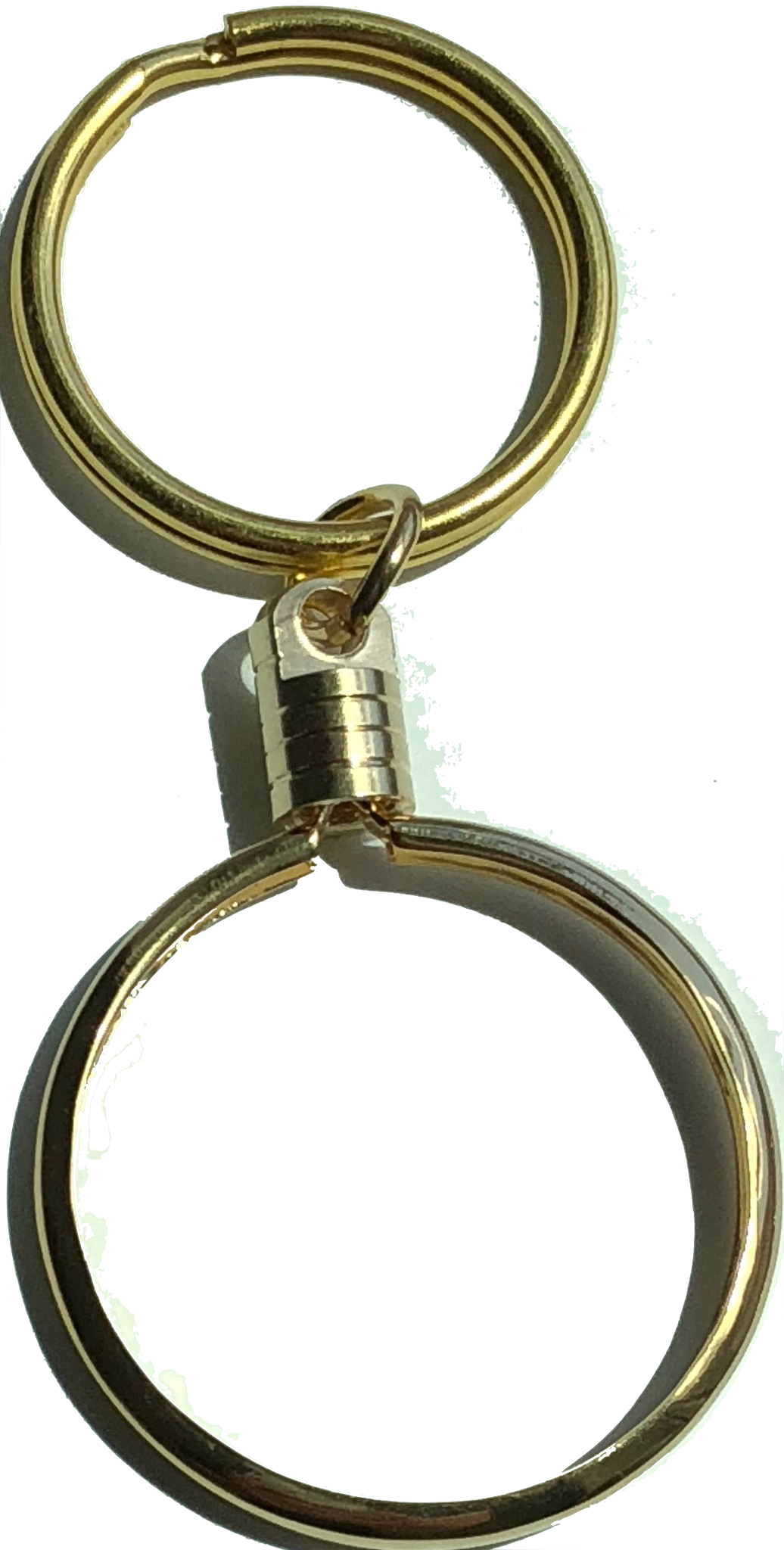Keychain AA Medallion Holder For Recovery Mint Tri Plate Chips Gold or RecoveryChip