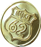 Rule 62 Gold Tone Don't Take Yourself Too Damn Serious AA Chip Sobriety Medallion RecoveryChip Design