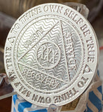 30 Year .999 Fine Silver Mirror Finish AA Medallion Recoverychip Reflex Sobriety Chip